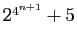 $ 2^{4^{n+1}}+5$