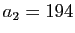 $ a_2=194$
