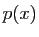 $ p(x)$