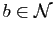 $ b\in\mathcal{N}$