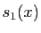 $ s_1(x)$