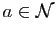 $ a\in\mathcal{N}$