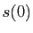 $ s(0)$