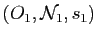 $ (O_1,\mathcal{N}_1,s_1)$