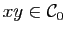 $ xy\in\mathcal{C}_0$