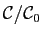 $ \mathcal{C}/\mathcal{C}_0$