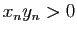 $ x_ny_n>0$