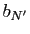 $ b_{N'}$