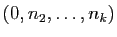 $ (0,n_2,\ldots,n_k)$
