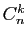 $ C_n^k$