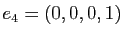 $ e_4=(0,0,0,1)$