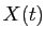 $ X(t)$