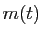 $ m(t)$