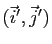 $ (\vec{i}',\vec{j}')$