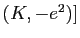 $ (K,-e^2)]$
