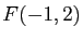 $ F(-1,2)$