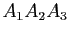 $ A_1A_2A_3$