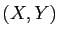 $ (X,Y)$