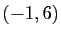 $ (-1,6)$