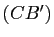 $ (CB')$