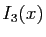 $\displaystyle I_3(x)$