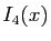 $ I_4(x)$