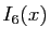 $\displaystyle I_6(x)$
