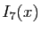 $\displaystyle I_7(x)$