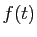$ f(t)$