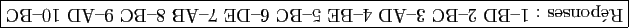 \framebox{\rotatebox{180}{R�ponses&nbsp;: 1-BD&nbsp;2-BC&nbsp;3-AD&nbsp;4-BE&nbsp;5-BC&nbsp;6-DE&nbsp;7-AB&nbsp;8-BC&nbsp;9-AD&nbsp;10-BC}}