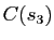 $ C(s_3)$