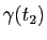 $ \gamma(t_2)$
