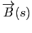 $ \overrightarrow{B}(s)$