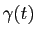 $ \gamma(t)$