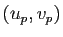 $ (u_p,v_p)$