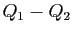 $ Q_1-Q_2$