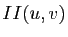 $ II(u,v)$