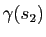 $ \gamma (s_2)$