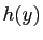 $ h(y)$