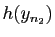 $ h(y_{n_2})$