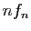$ nf_n$