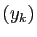 $ (y_k)$