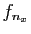 $ f_{n_x}$