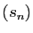 $ (s_n)$