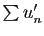 $ \sum u'_n$