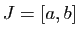 $ J=[a,b]$