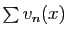 $ \sum v_n(x)$