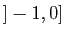 $ ]-1,0] $