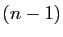$ (n-1)$