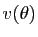$ v(\theta)$